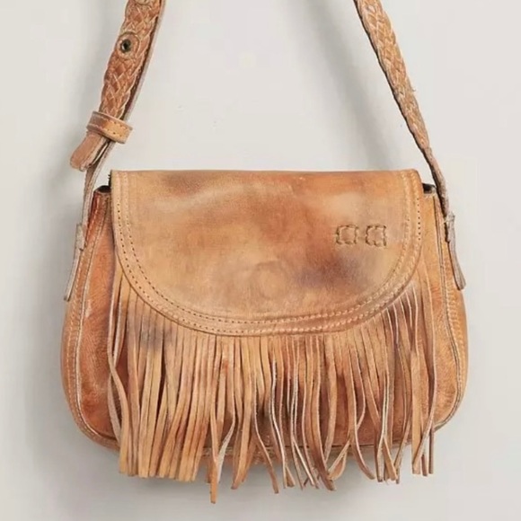 Bed Stu Bags Bed Stu Eastend Fringe Crossbody Shoulder Bag Rustic